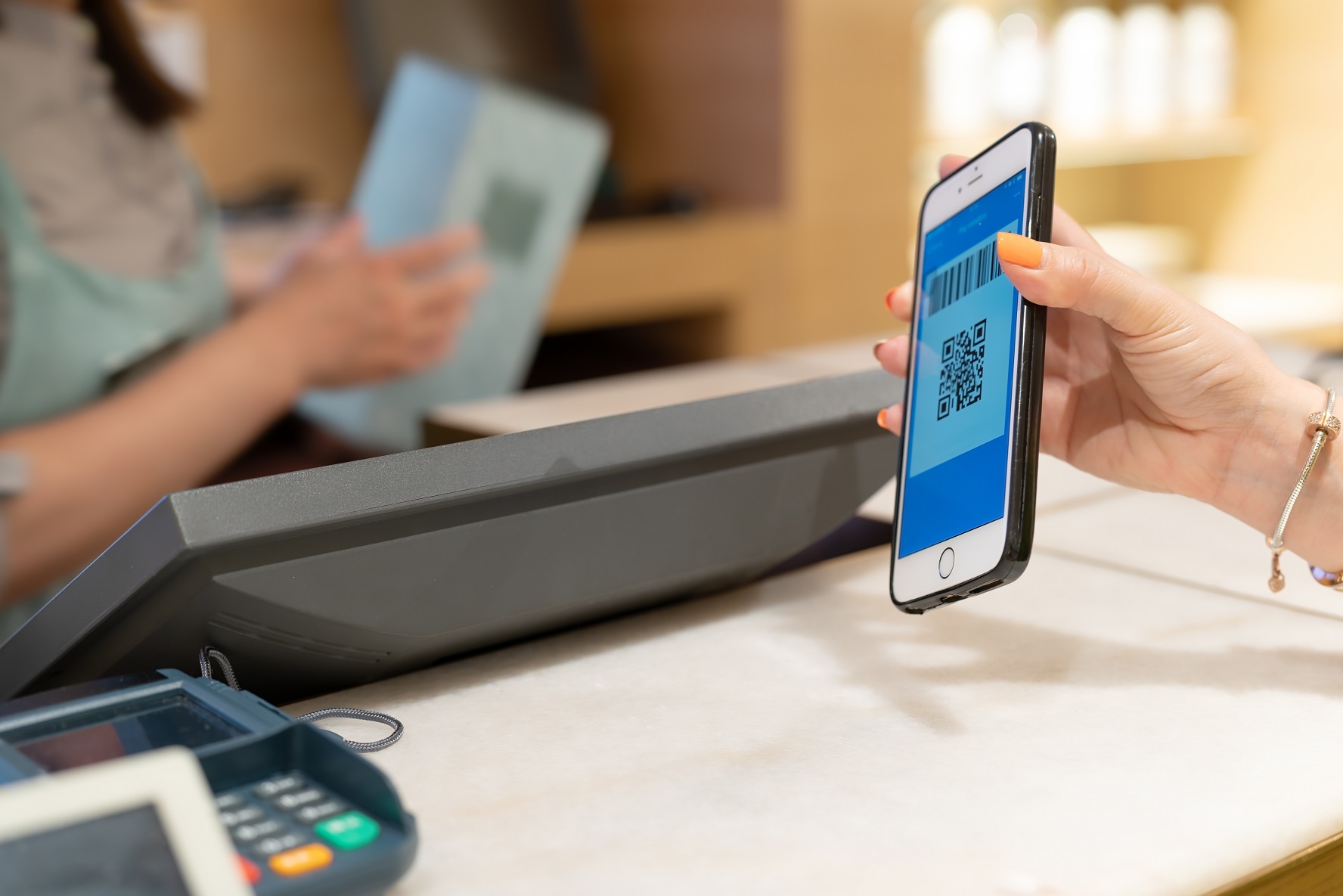 qr code scan at POS